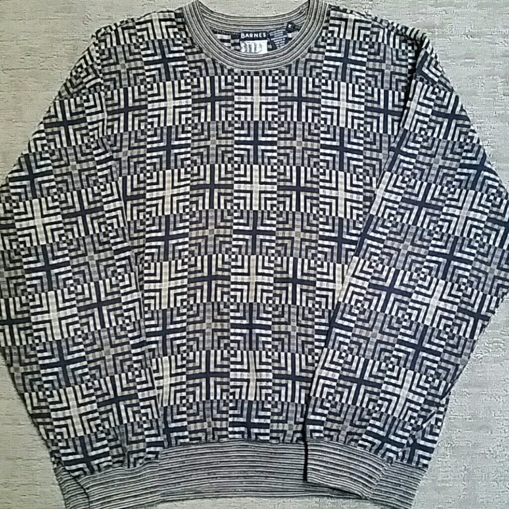 Jhane Barnes storm lightweight sweater cotton blen